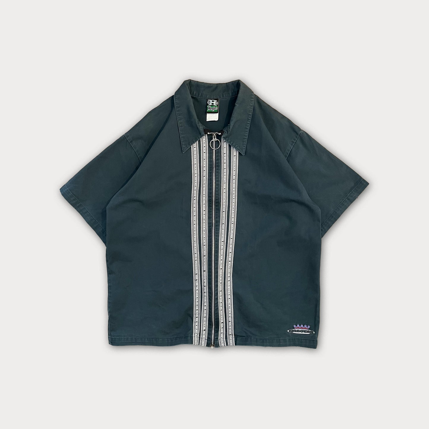 Thick Cotton Zipper Shirt