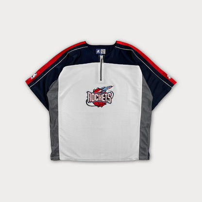 90s Houston Rockets Warm Up Jersey - Starter