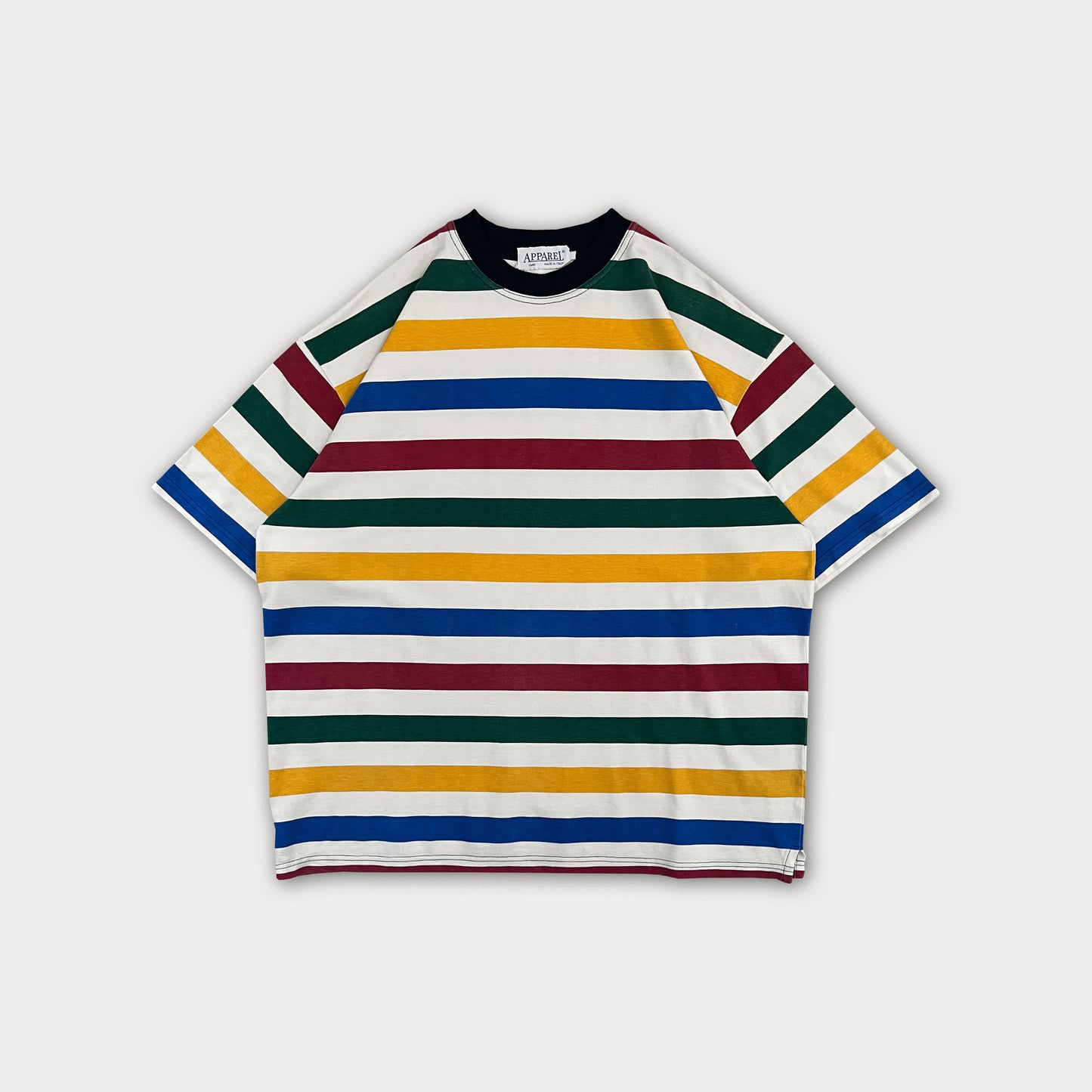 Heavy Cotton Striped Tee