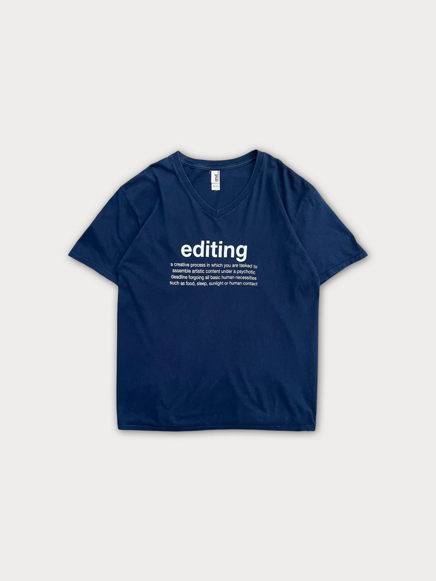 Editing Tee