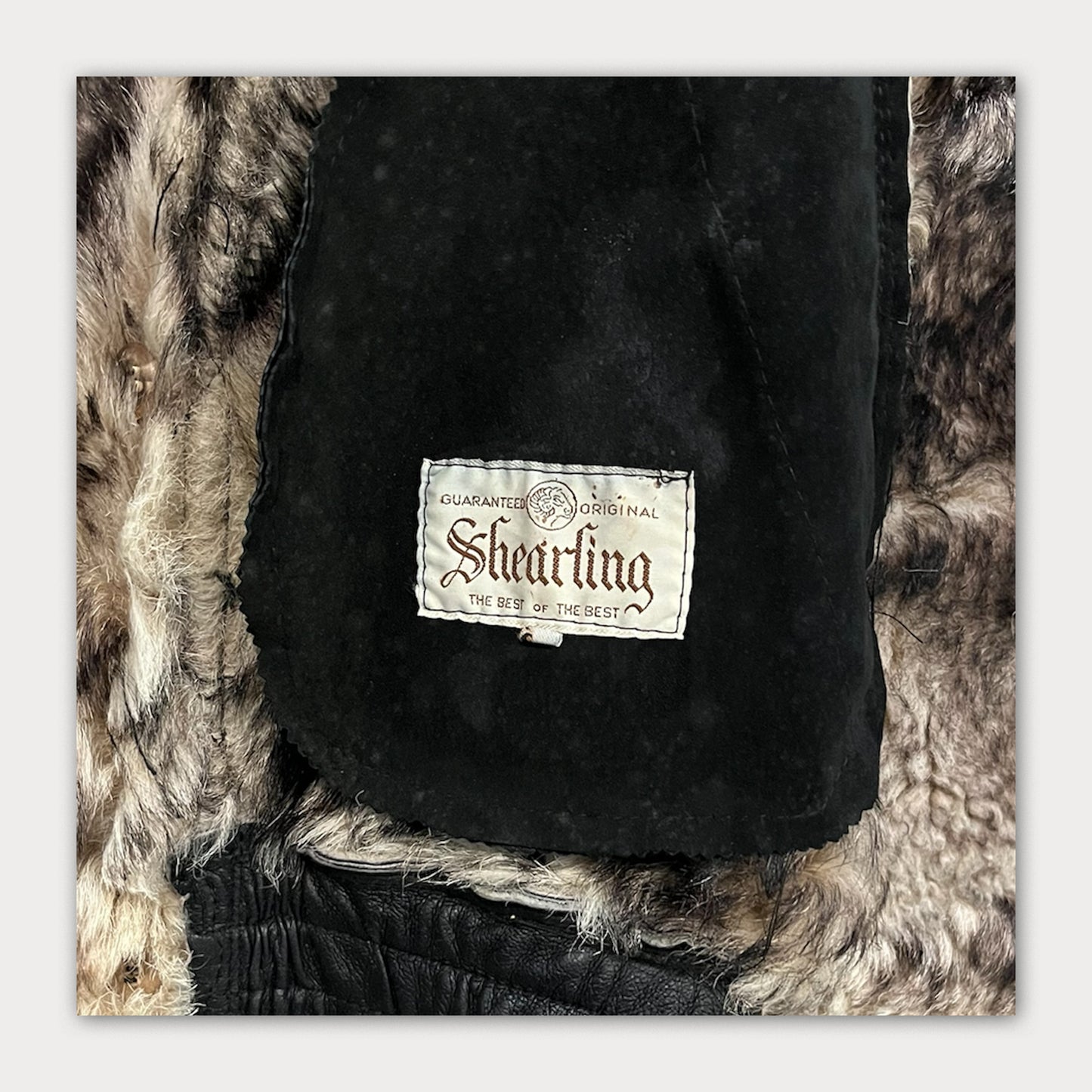 OG Vtg Shearling Jacket