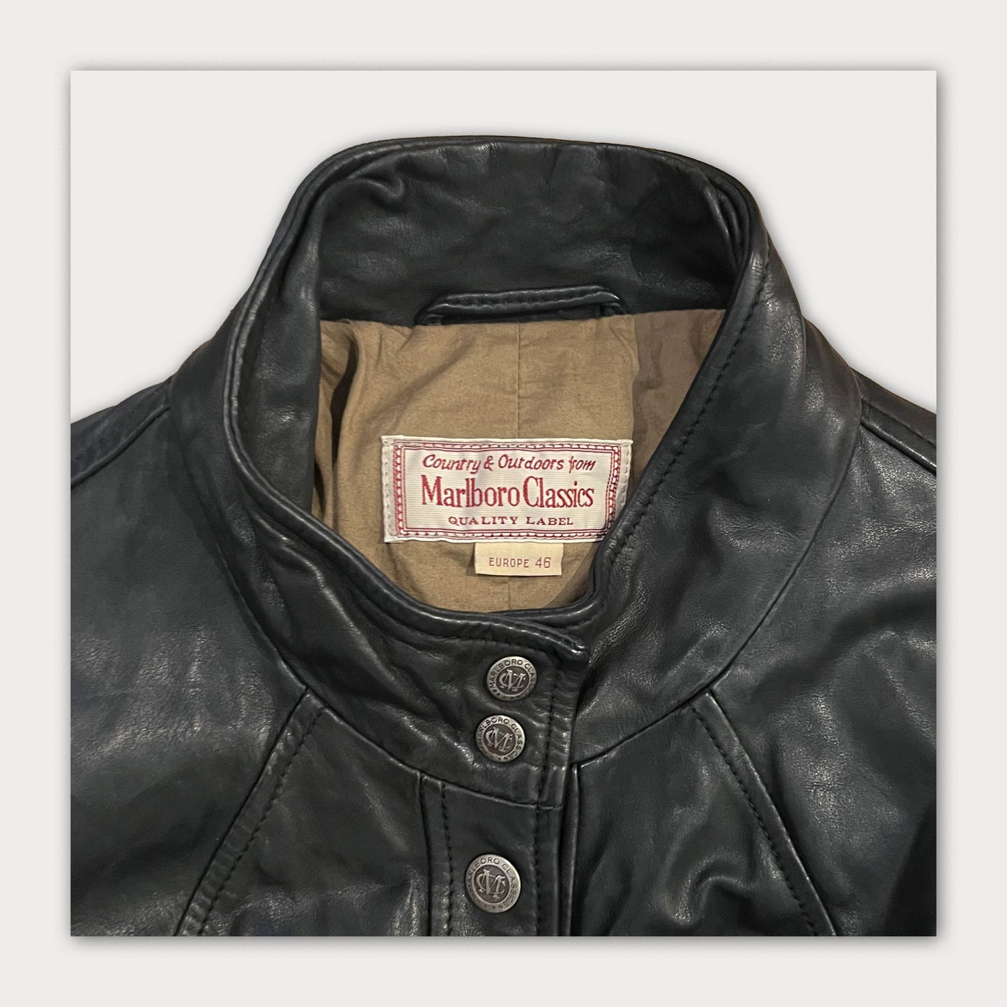 Marlboro Classics Leather Jacket