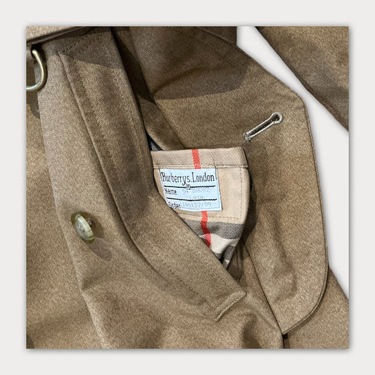 Burberry Gabardine Trench Coat