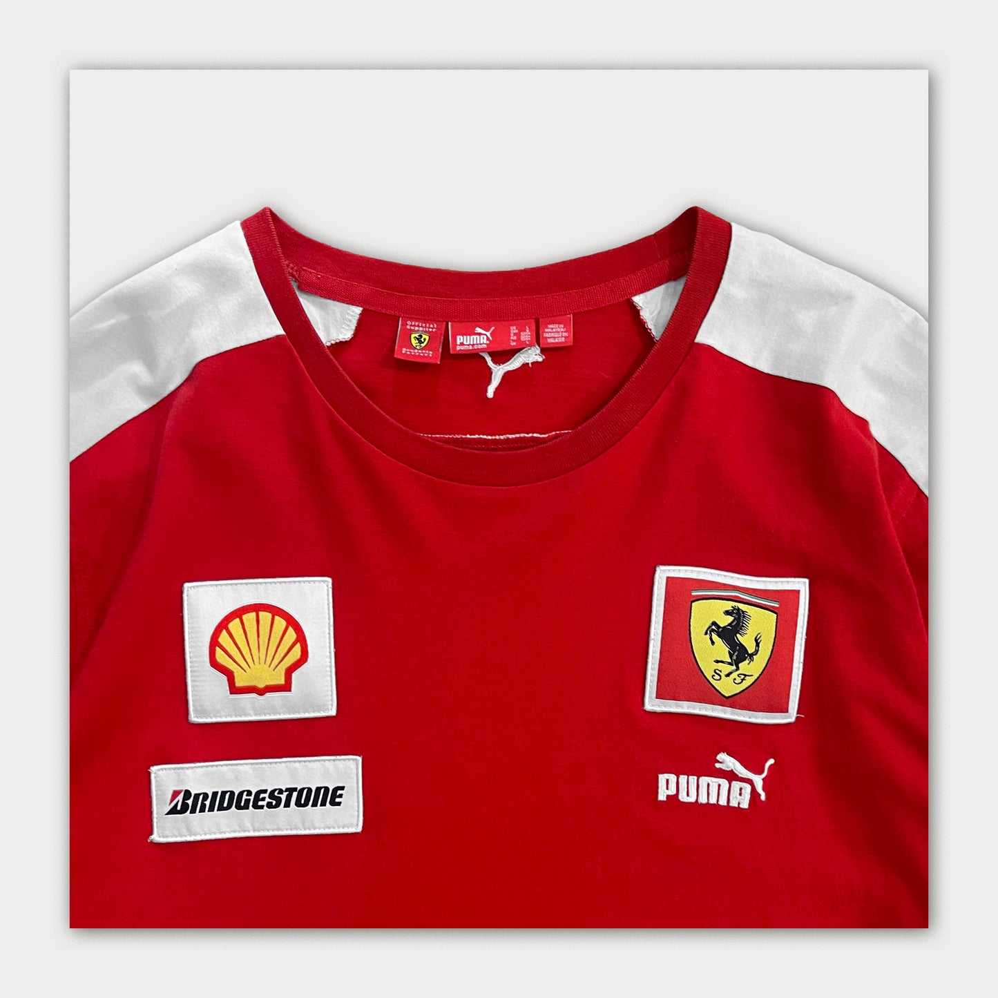 2005 Vintage F1 Scuderia Ferrai Racing Tee