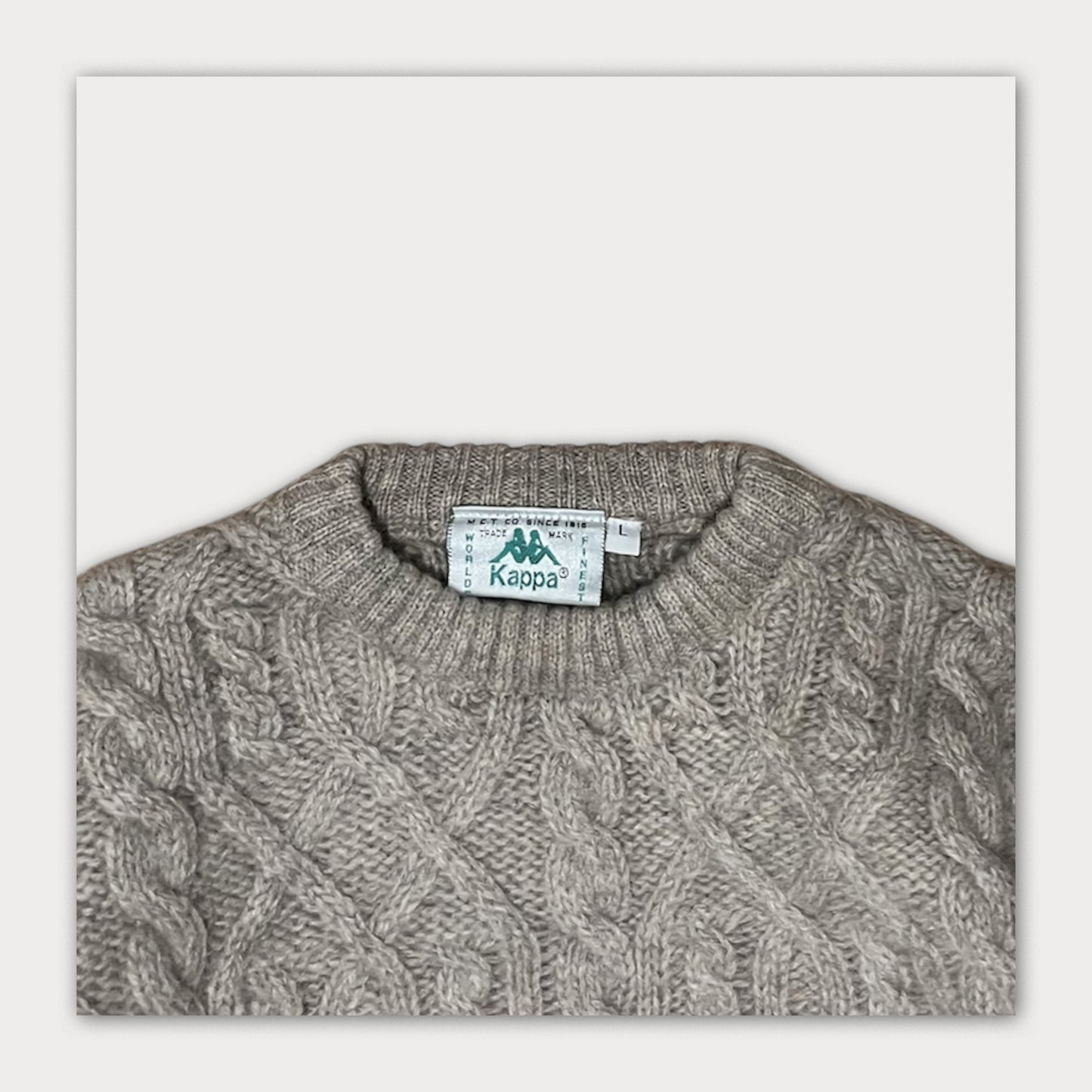 90s Kappa Wool Sweater