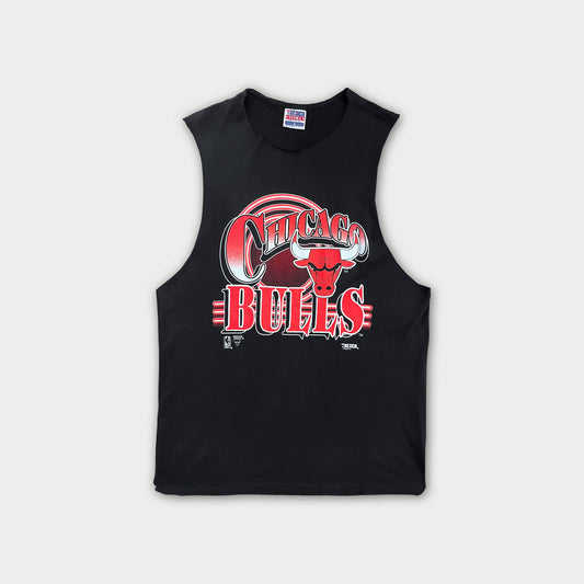 90s Single Stitched Bulls (custom) singlet