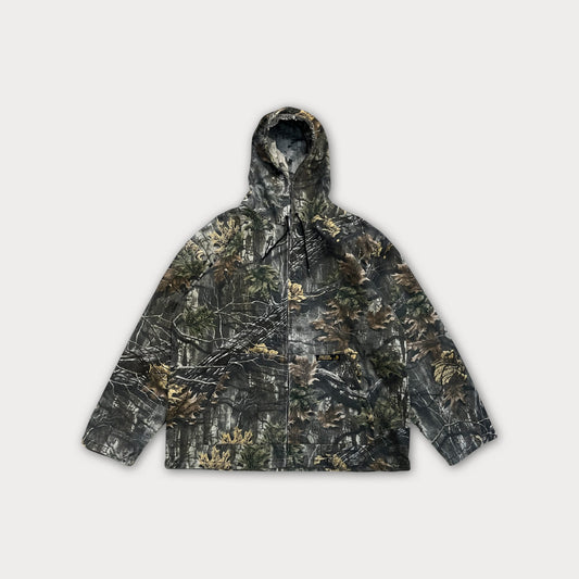 Camo Zipper Hoodie