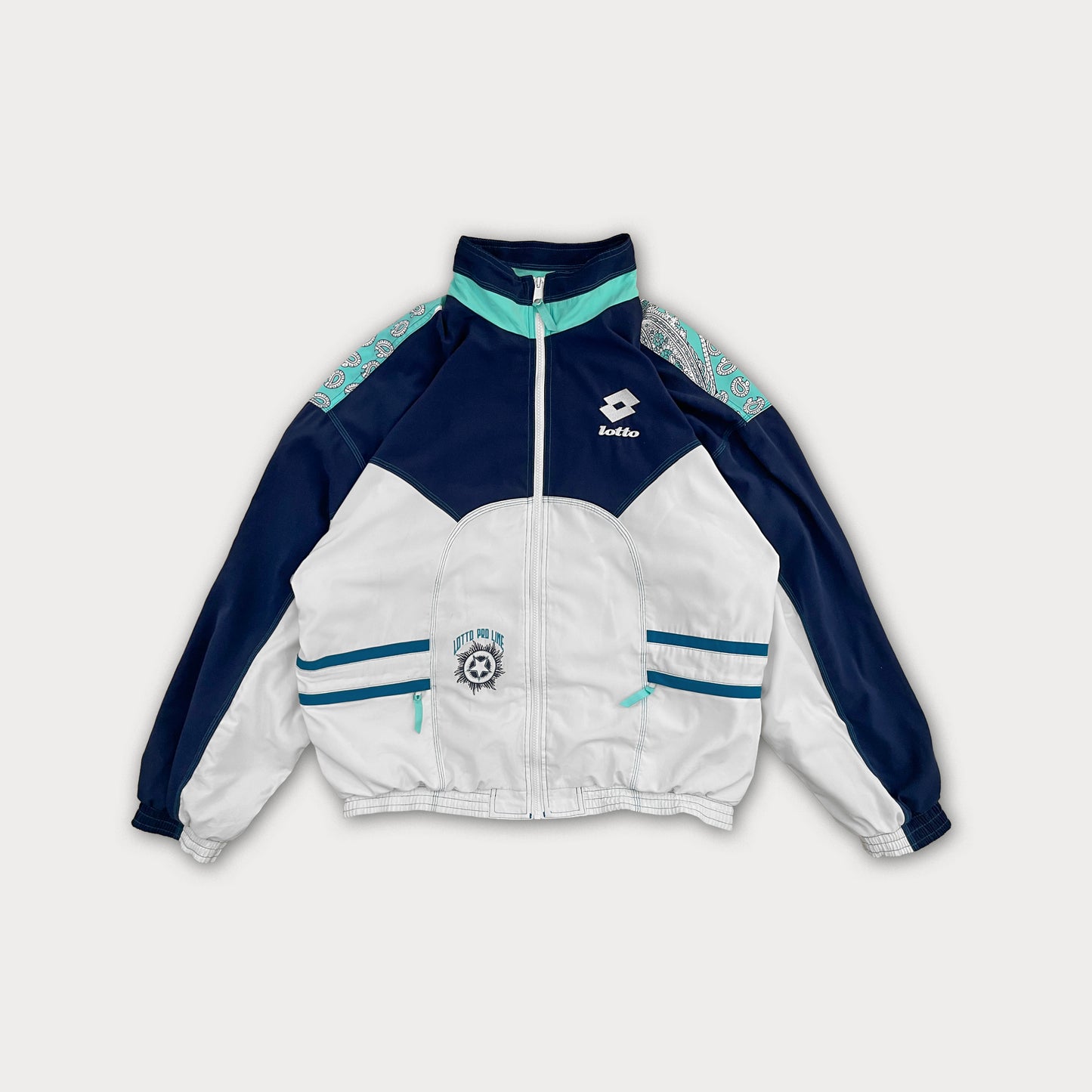 90s Lotto Track X Boris Becker Jacket