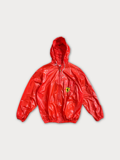 90s Vintage Ferrari Raincoat
