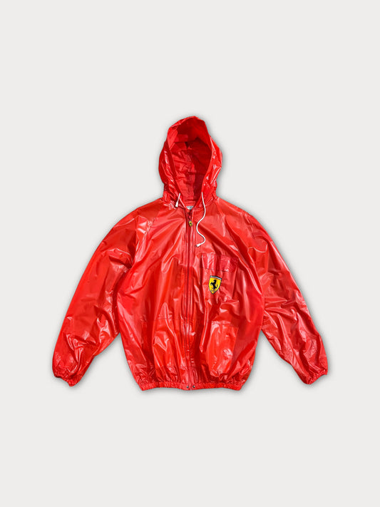 90s Vintage Ferrari Raincoat
