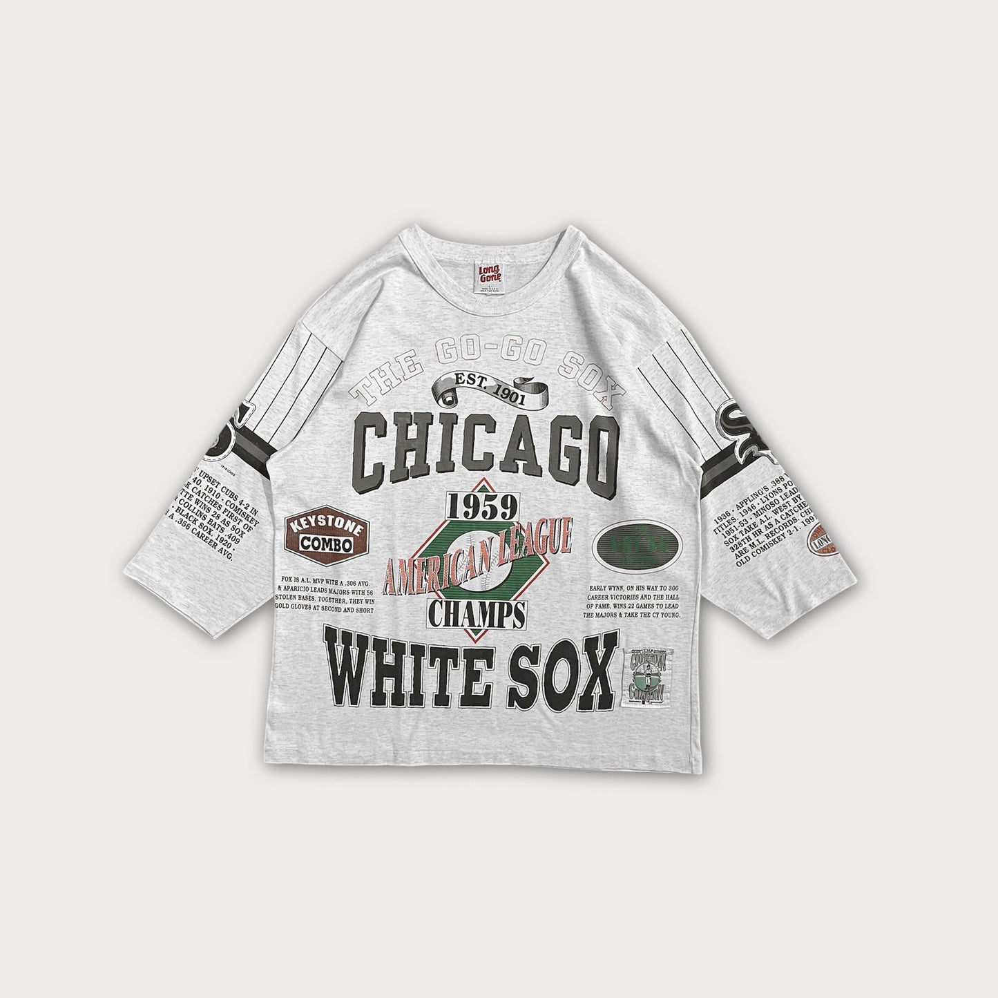 1992 Chicago White Sox Baseball Raglan