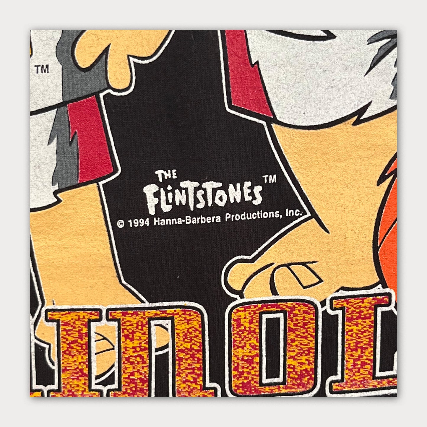 1994 RARE The Flintstones X Florida State Uni AOP Tee