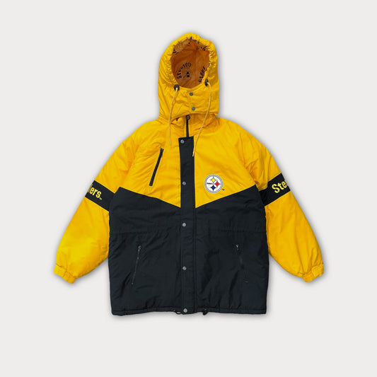 90s NFL Steelers Padded Jacket