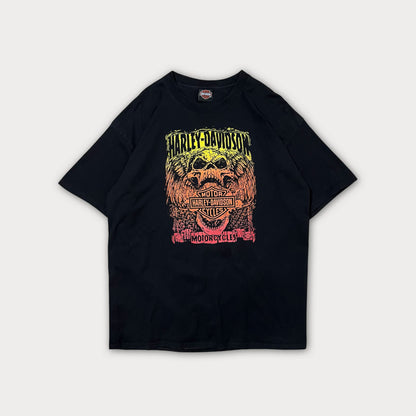 Harley Davidson Tee - on Hanes Beefy Heavy Cotton