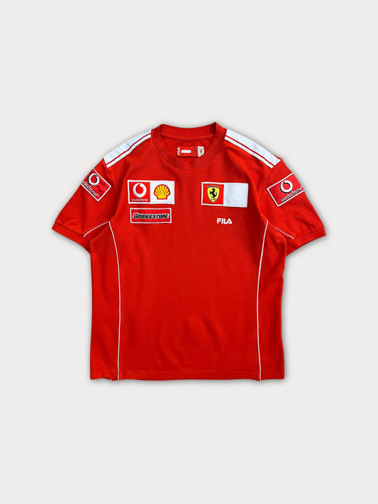 Early 00s F1 Scuderia Ferrari Fila Tee