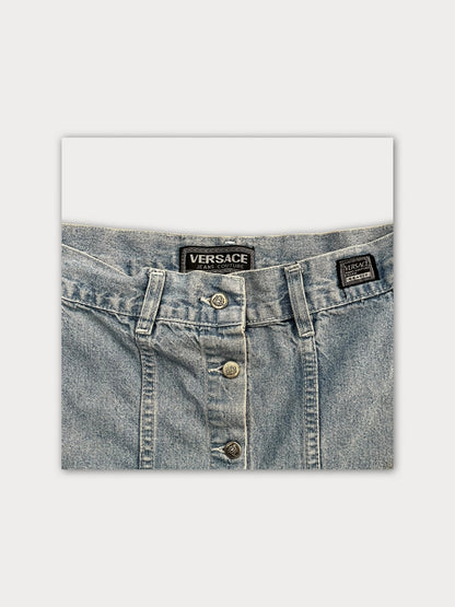 Versace Denim Skirt
