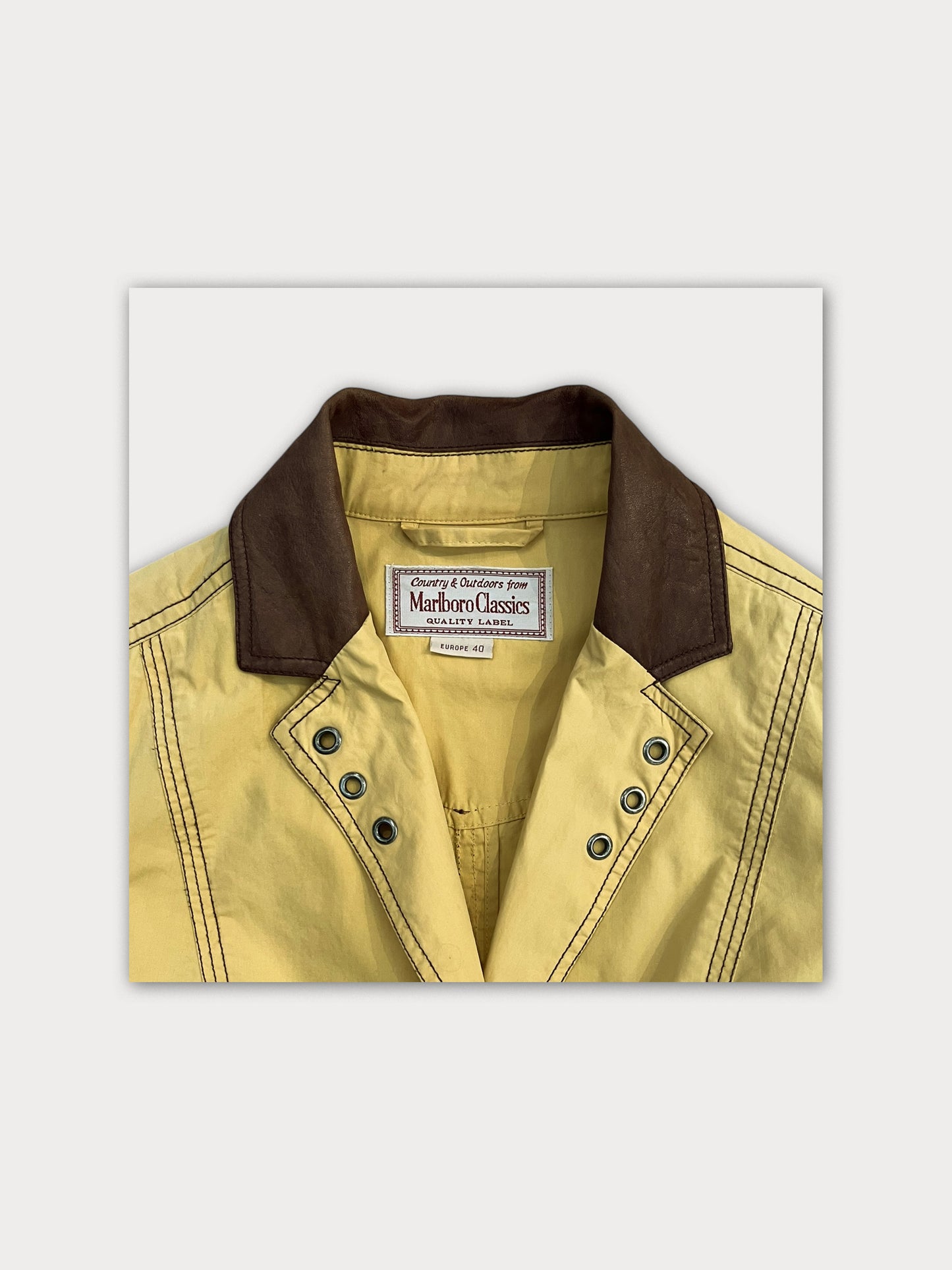 90s Marlboro Classics Cotton Blazer