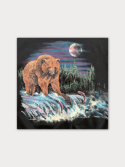 80s Jerzees Sweatshirt - Puff printing - Made in USA