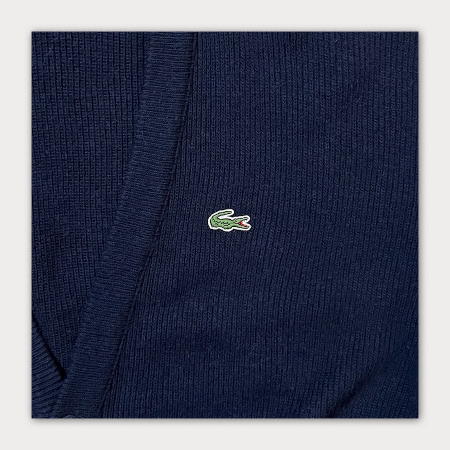 Lacoste Wool Cardigan