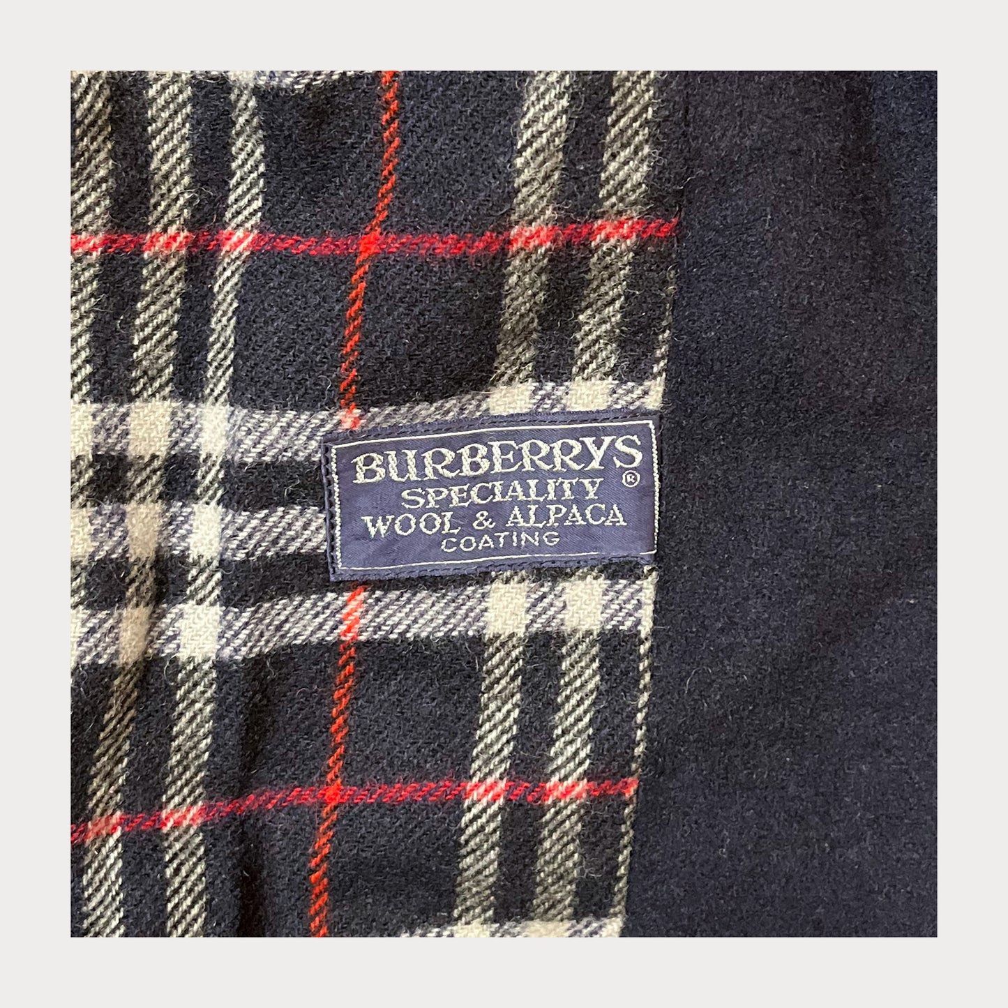 Burberry Wool Coat