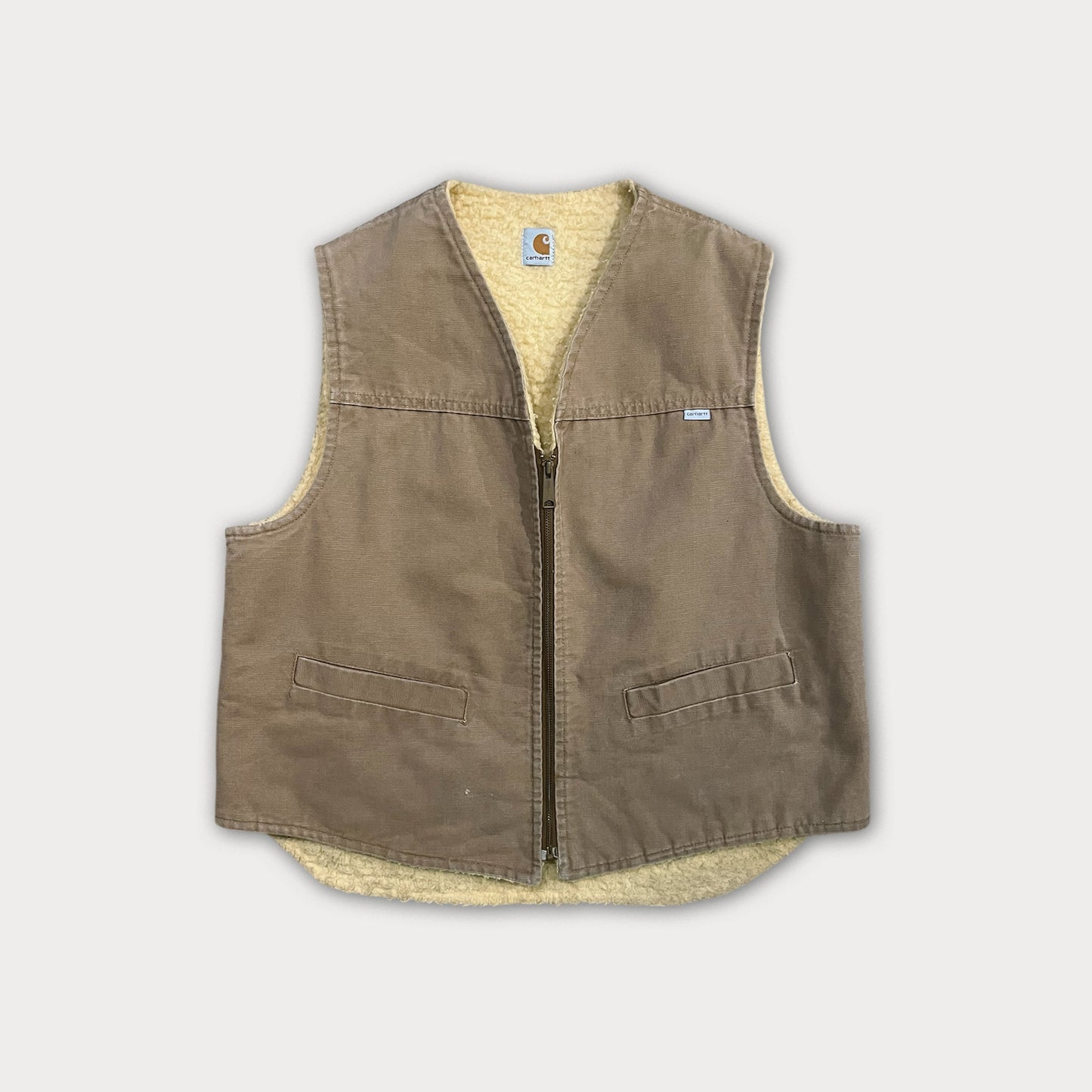 Vintage Carhartt Sherpa Vest - Made in USA