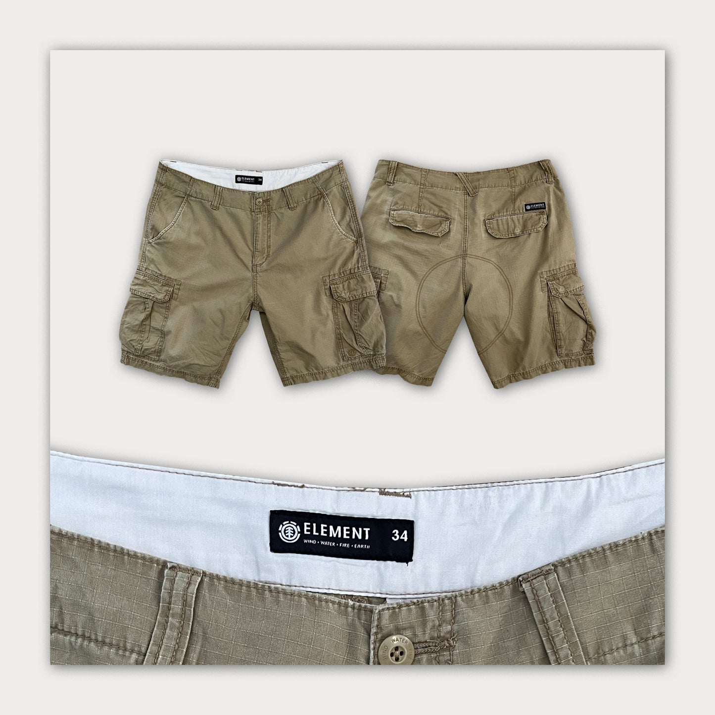 Element Cargo Shorts