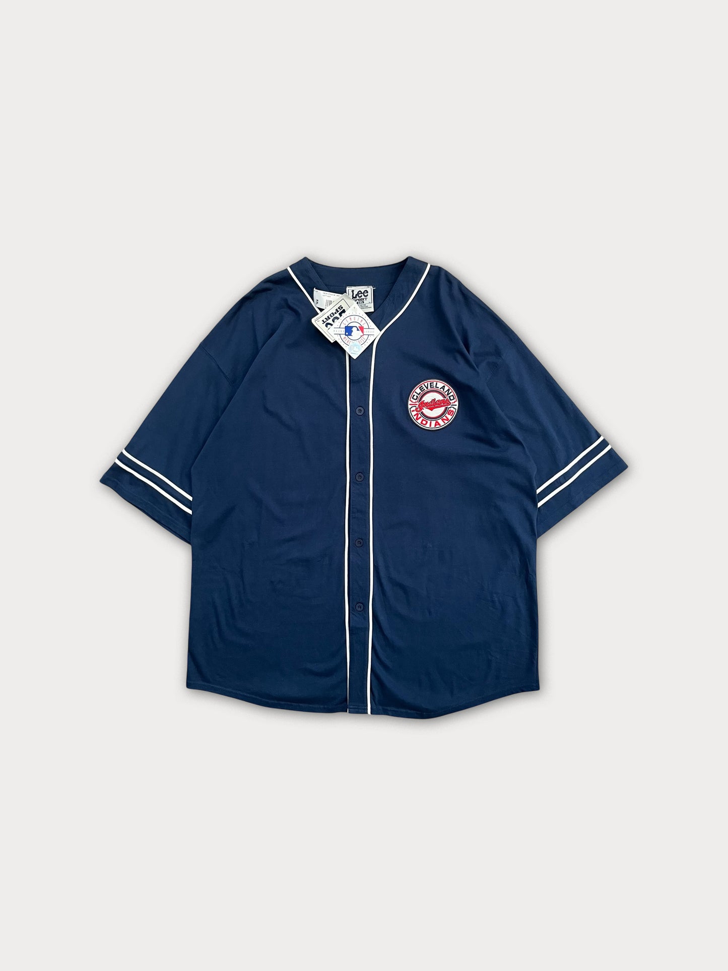 90s Clevaland Indians on Lee Jersey - Deadstock