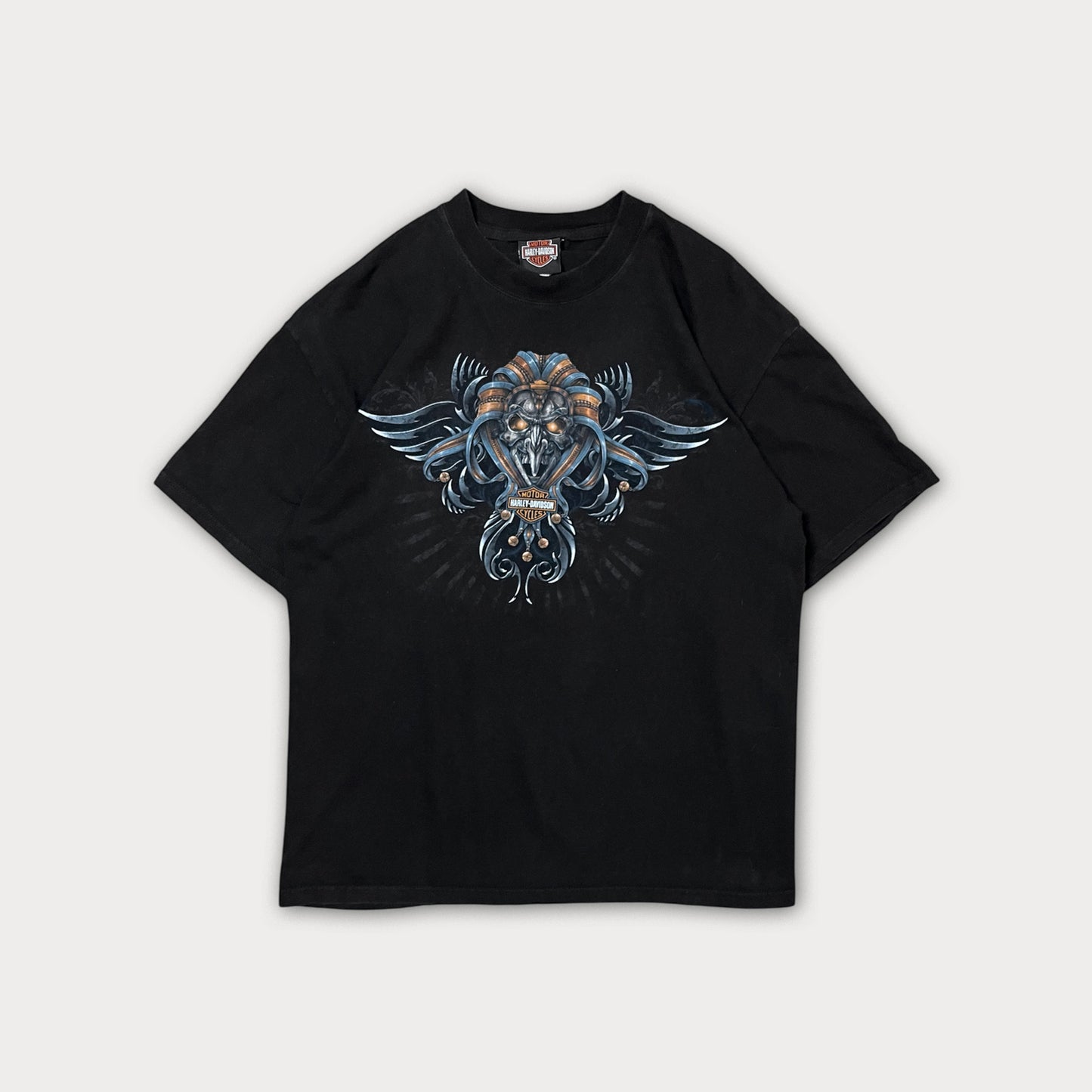 Harley Davidson Tee - on Hanes Beefy Heavy Cotton