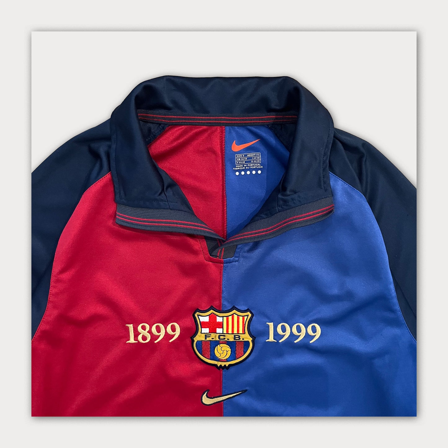 OG Vtg 1999/00 Barcelona Centenary Home