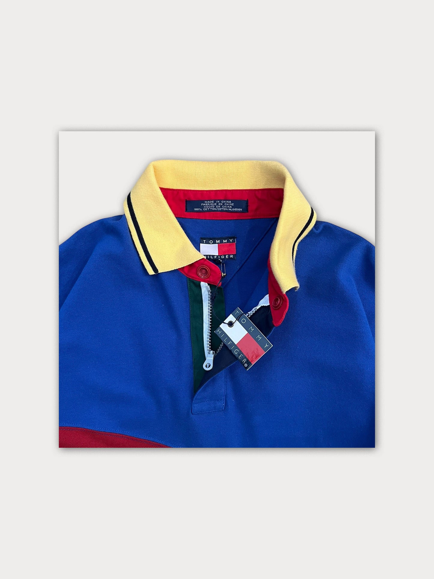 90s Tommy Hilfiger Polo Tee - Deadstock