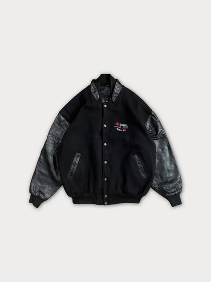 Varsity Jacket (Wool+Leather)