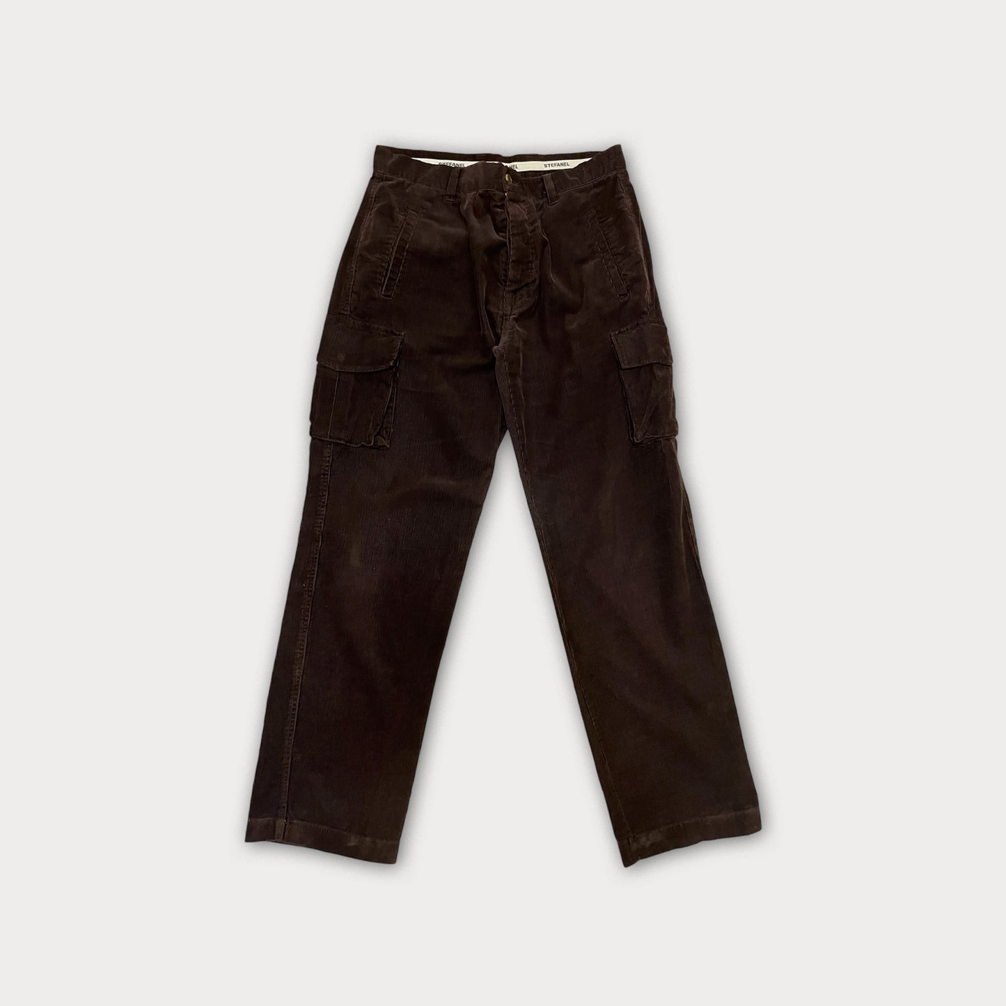 Stefanel Cords Cargo Pants