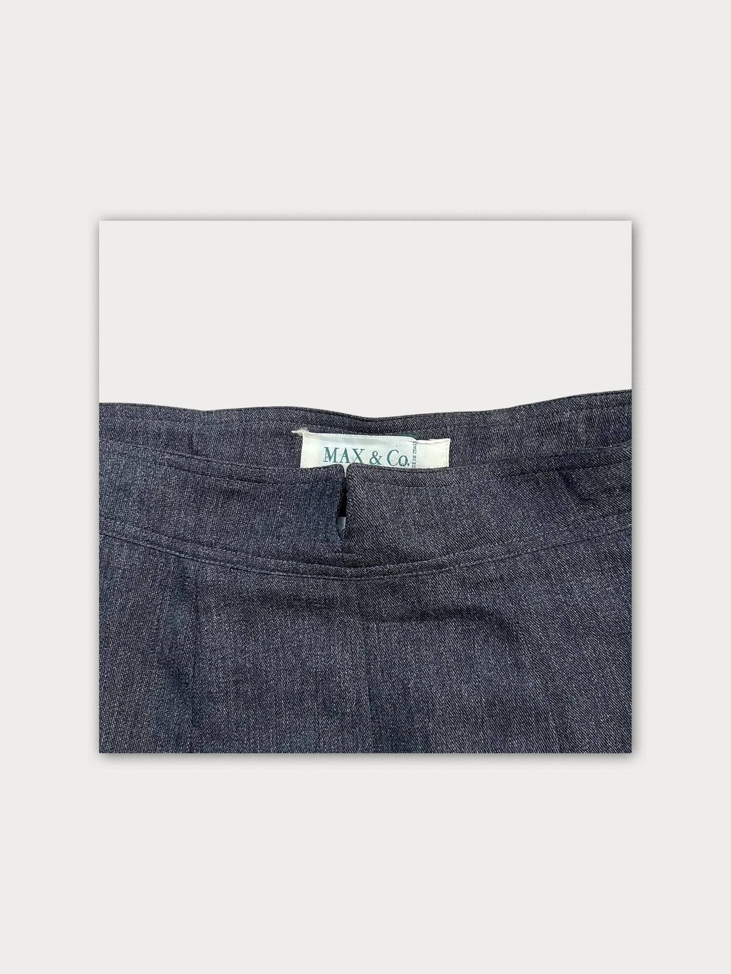 Max Mara Pure Virgin Wool Skirt