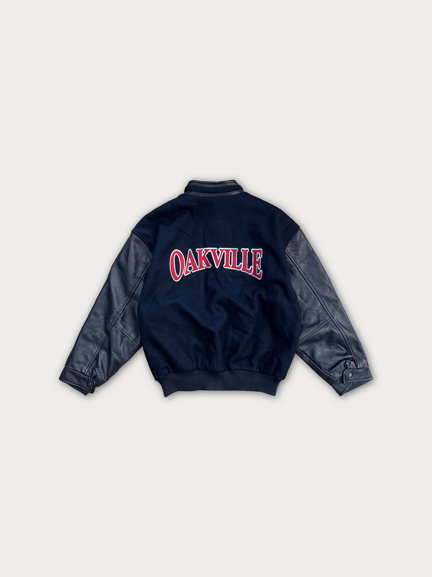 Oakville Rangers Varsity Jacket (wool+leather)