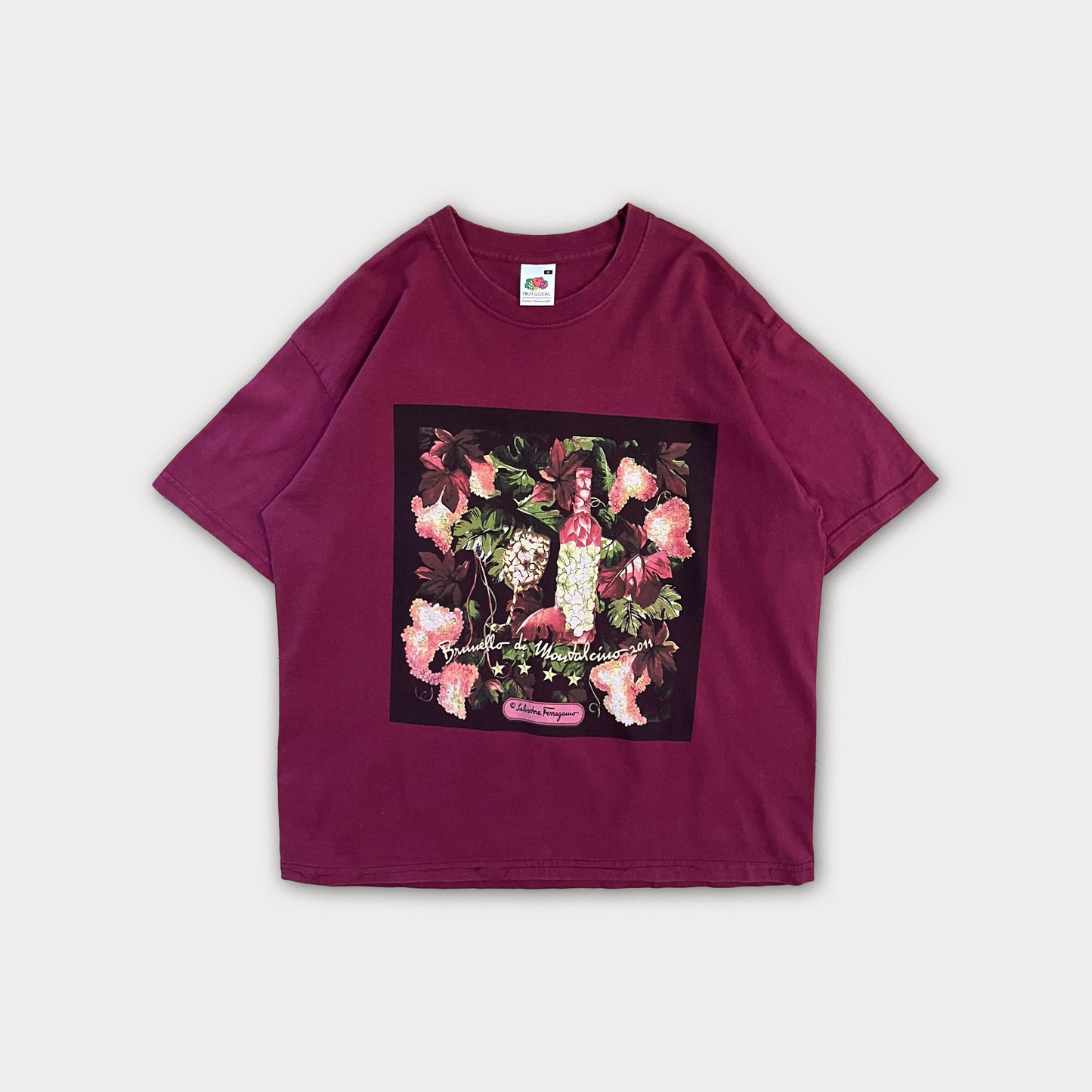 Salvatore Ferragamo on Fruit of the Loom Tee