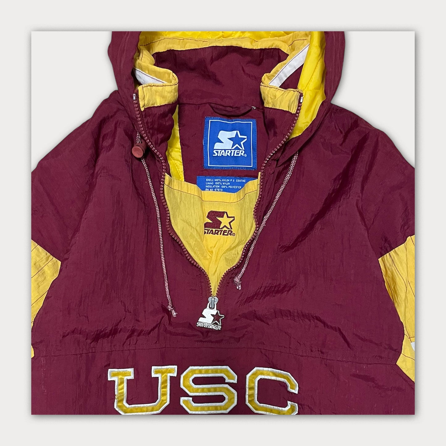 90s Starter USC Anorak