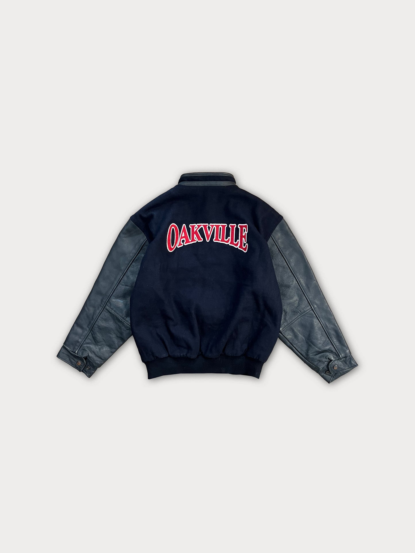 Oakville Rangers Varsity Jacket (wool+leather)