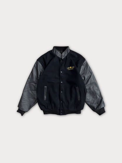 Varsity Jacket (Wool+Leather)
