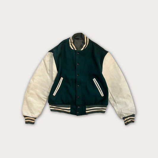 Dartmouth Varsity Jacket (Wool+Leather)