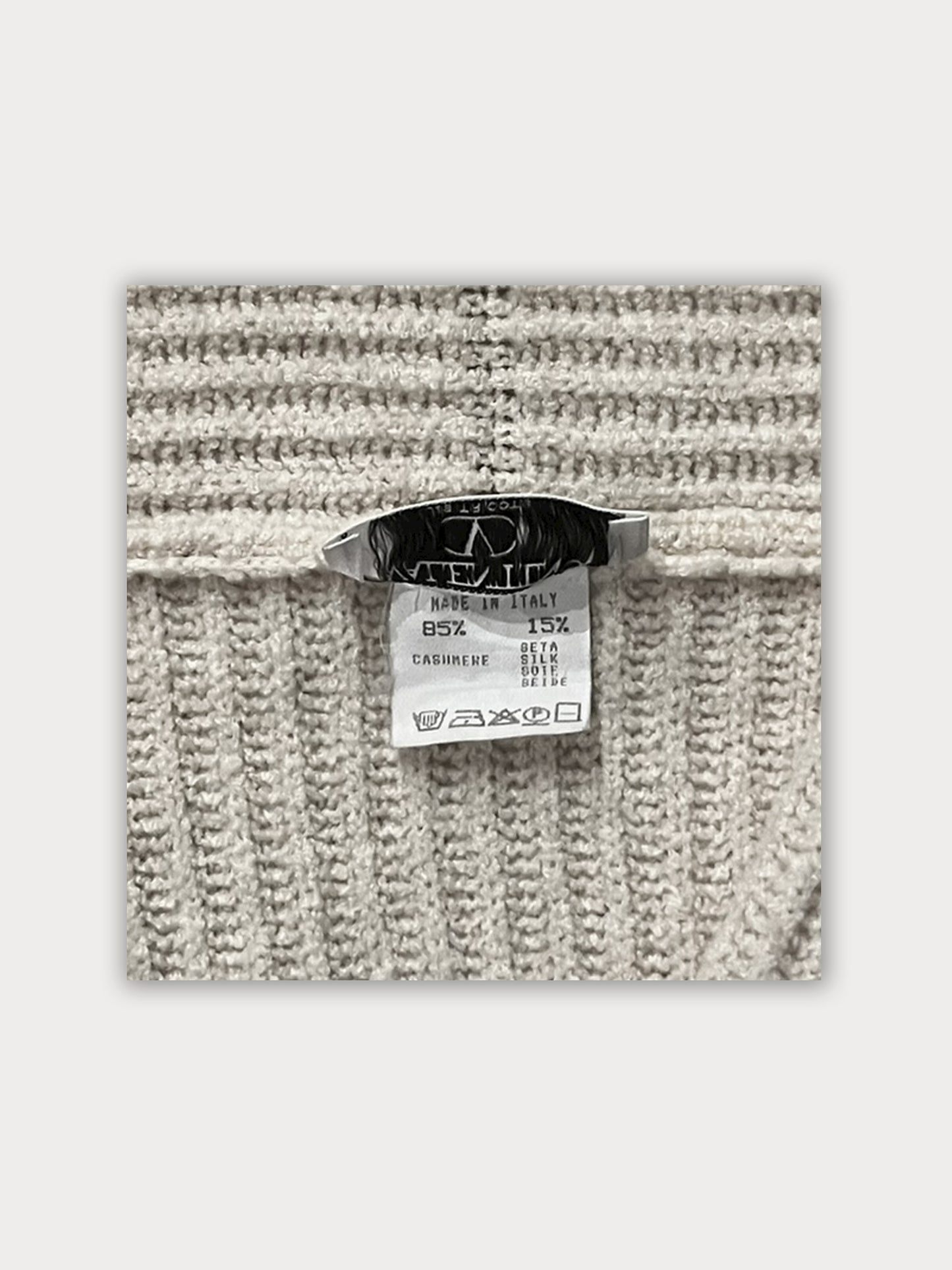 90s Valentino Silk & Cashmere Long Cardigan