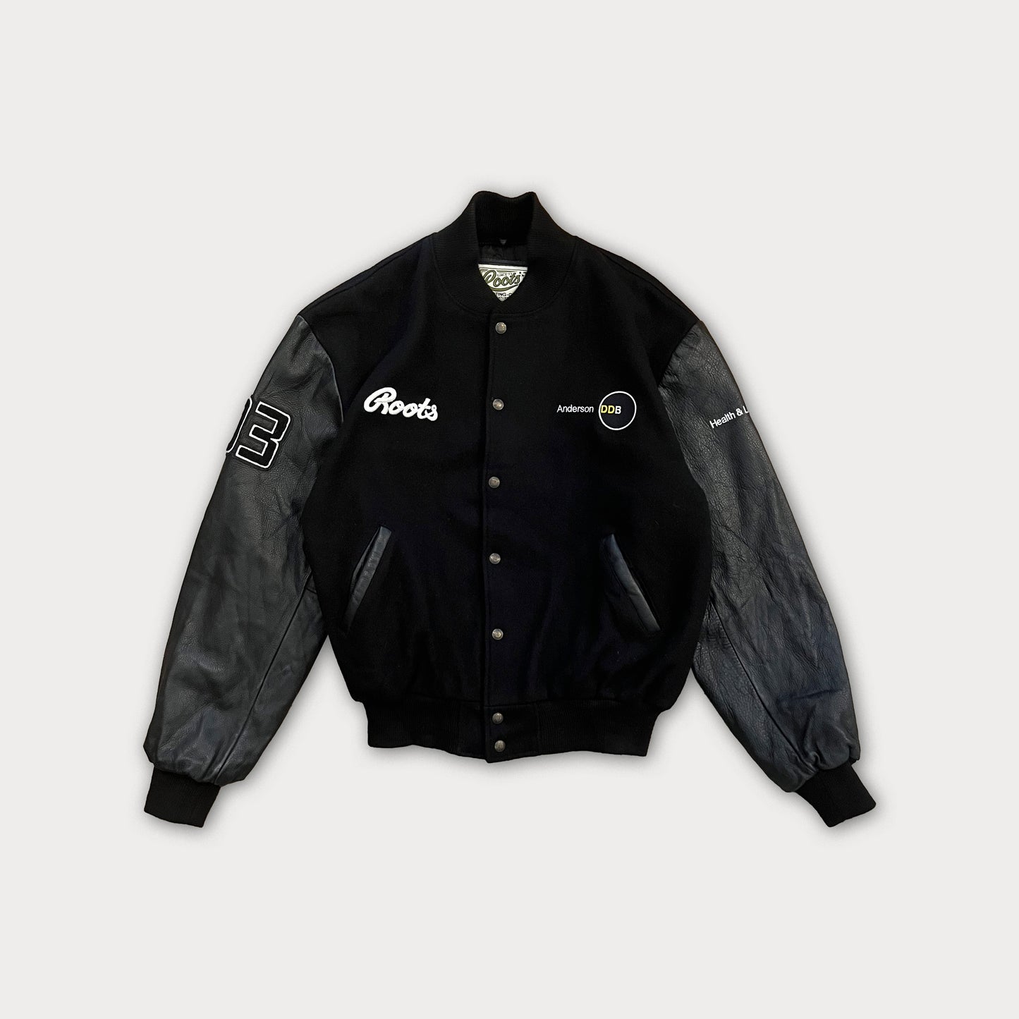 Roots Varsity Jacket (Wool+Leather)