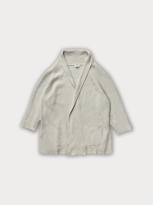 90s Valentino Silk & Cashmere Long Cardigan