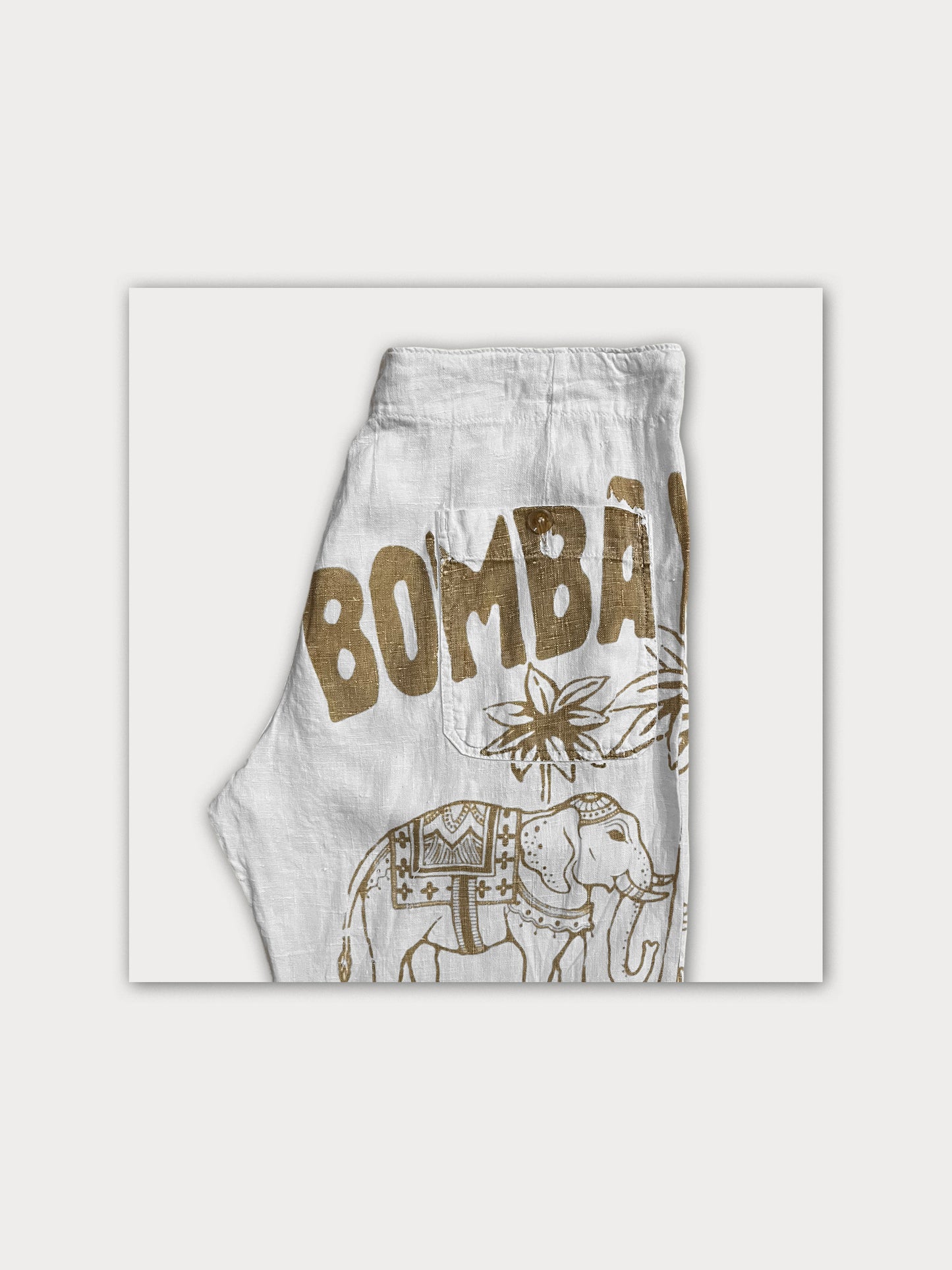 Summer Pritned Chinos