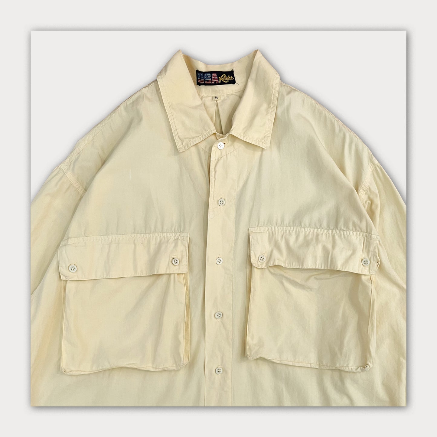 Vintage Shirt with '3D' Pockets