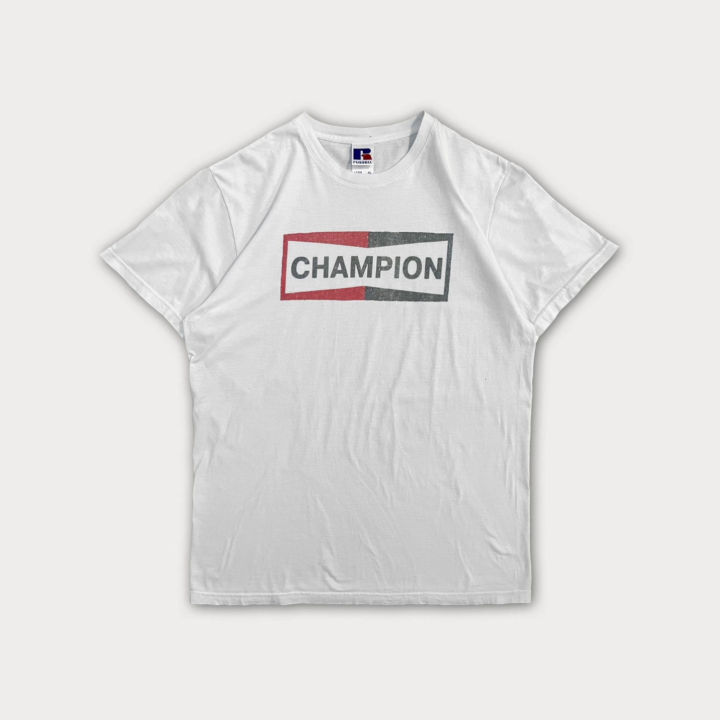 Champion on Russell Tee