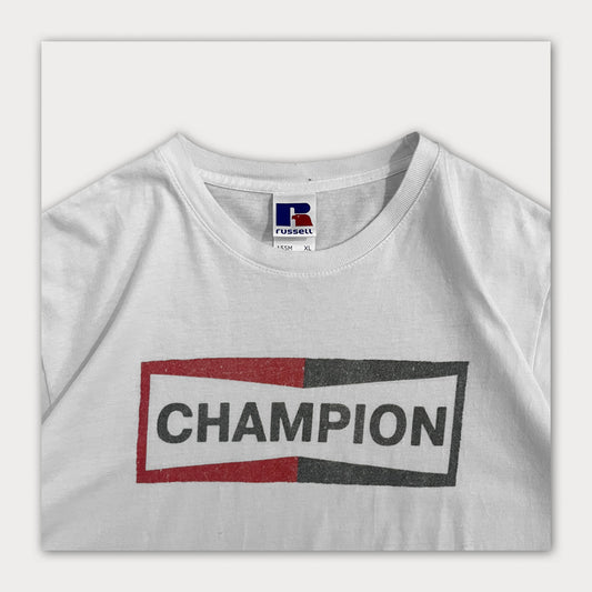 Champion on Russell Tee