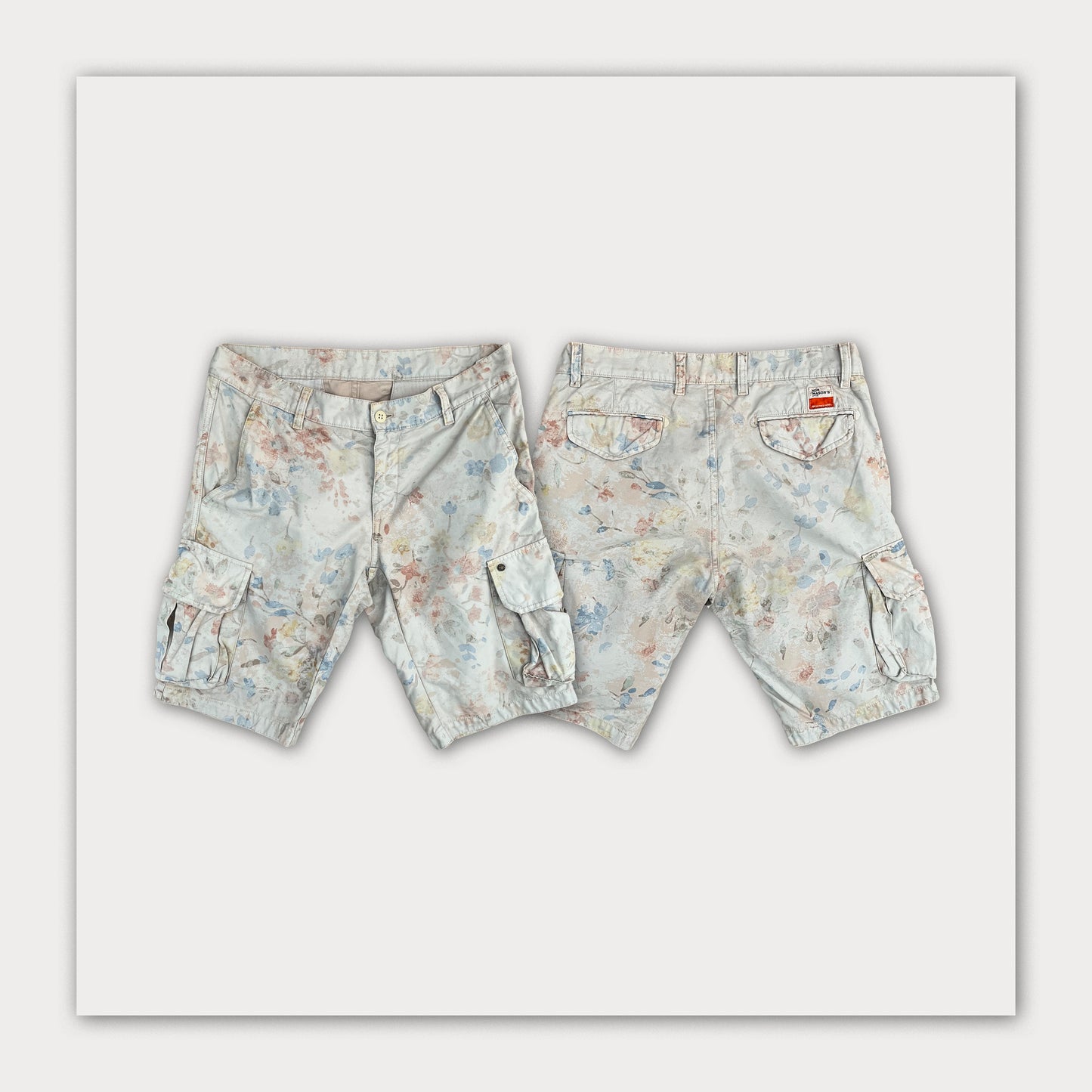 Floral Cargo Shorts