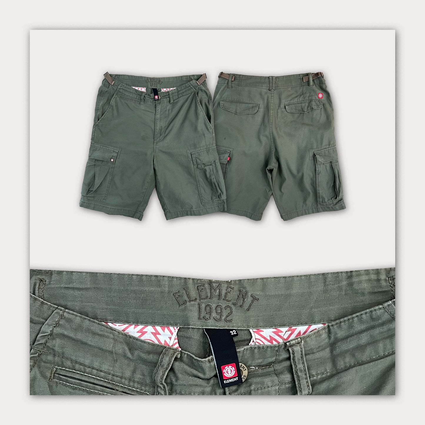 Element Cargo Shorts