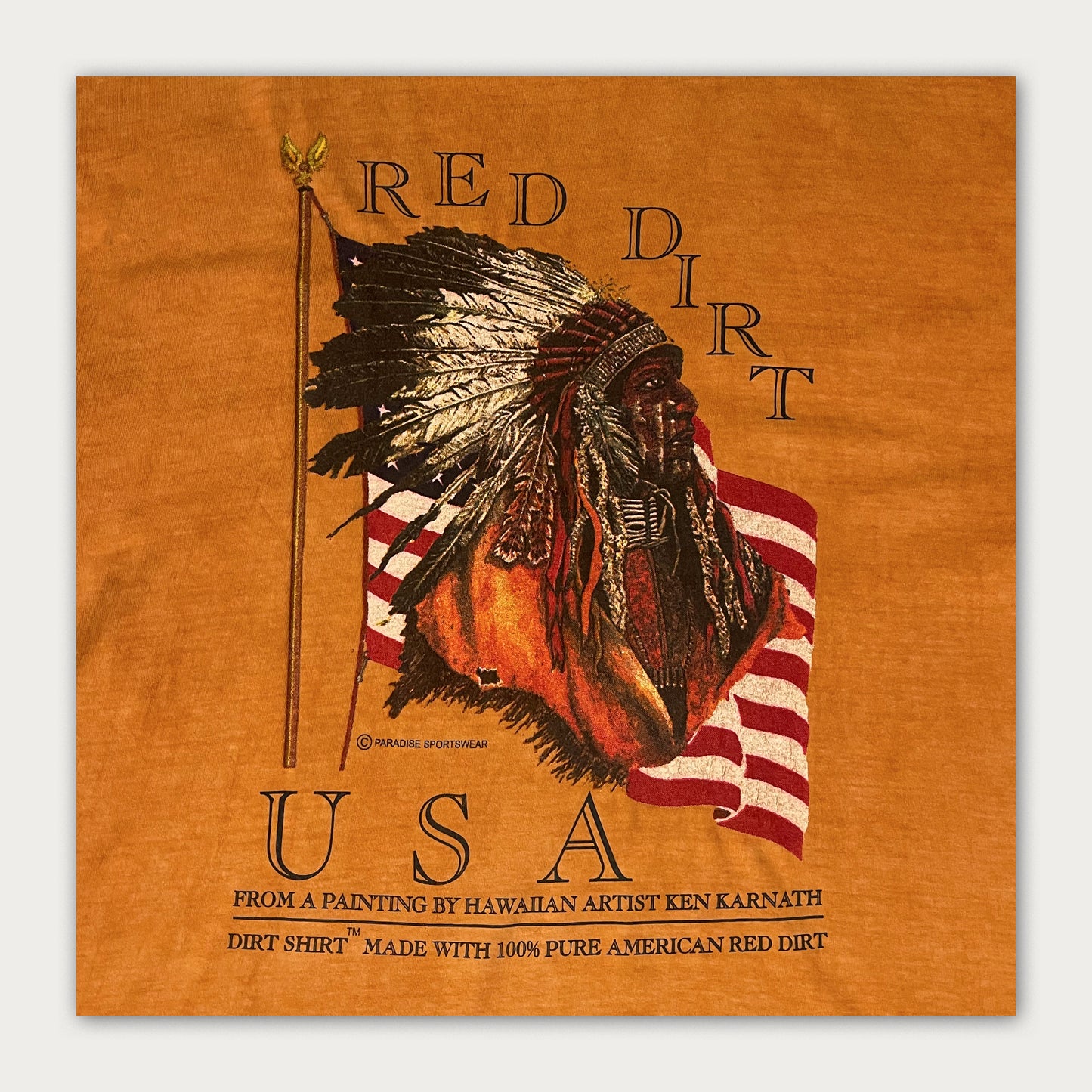 90s Red Dirt Shirt Tee