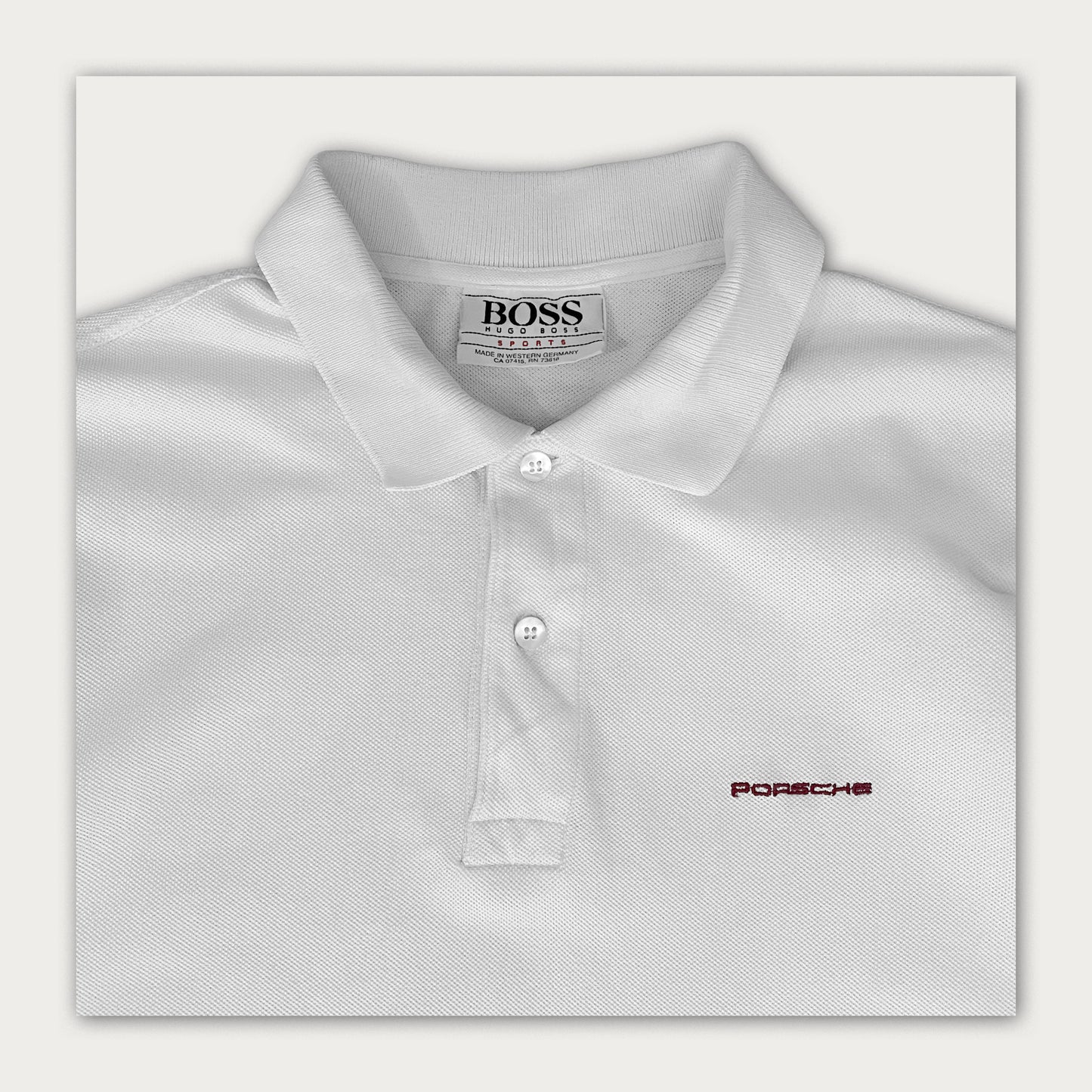 80s Porsche Polo Shirt
